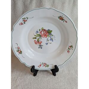 Arc Arcopal France Vintage Floral Serving Dish White Porcelain Retro Kitchen 11"